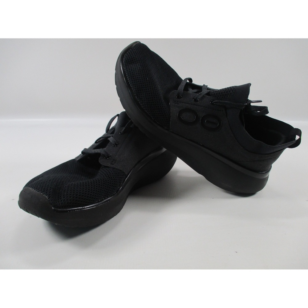 OOFOS Black OOmy Stride Lace Up Recovery Sneakers Women's Size 9.5 - Picture 12 of 12